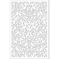 Acurio Latticeworks Ginger Dove 32 in. x 4 ft. White Vinyl Decorative Screen Panel-3248PVCW-GNDV - The Home Depot