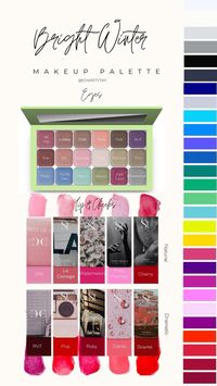 Are you a bright winter? Create a custom magnetic compact from this list of colors curated to bring out your best features.