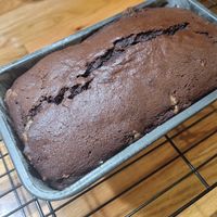 My Patchwork Quilt: CHOCOLATE TEA BREAD