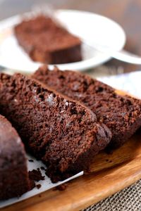 Vegan chocolate banana bread. Swapped gluten free flour for half wholemeal plain and half wholemeal self raising. Added handful of almonds (crushed in mortor&pesal). Added chocolate icing.