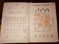 November bullet journal 🍂🍁