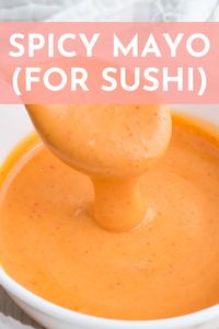 This Spicy Mayo Recipe is a game-changer for sushi night! Made with just a handful of ingredients, this creamy and spicy sauce is perfect for dipping your favorite rolls and adding a little bit of flavor to your meal.