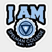 spelman college apparel -- Choose from our vast selection of stickers to match with your favorite design to make the perfect customized sticker/decal. Perfect to put on water bottles, laptops, hard hats, and car windows. Everything from favorite TV show stickers to funny stickers. For men, women, boys, and girls.