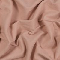 Dusty Rose Fleece-Backed Stretch Cotton Knit - Fleece - Cotton - Fashion Fabrics