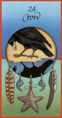 Crow totem BELOW - inner earth/stay grounded on path LAW - gateway into supernatural keeper of sacred law shape shifter - rare and unique/being in 2 places at one time 3 fates - past, present, future Walk the Talk - speak and live personal mission