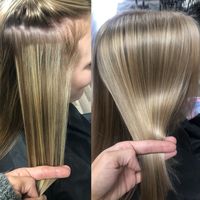 Use This Simple Foil Trick To Prevent Lines Of Demarcation - Behindthechair.com Foil Trick For Preventing Harsh Lines Of Demarcation On Blondes