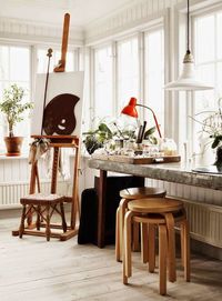 my scandinavian home: A beautiful Swedish home and creative studio.                                                                                                                                                                                 More