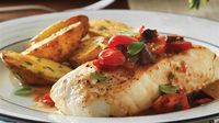 Roasted Halibut with Capers, Olives & Tomatoes - Sobeys Inc.