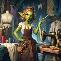 goblin tailor, D&D, Eberron, Aramar