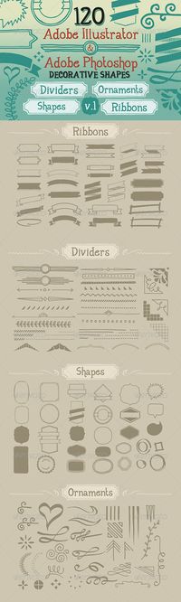 120 Handwritten Decorative Shapes 01 - http://graphicriver.net/item/120-handwritten-decorative-shapes-01/5108077?ref=cruzine