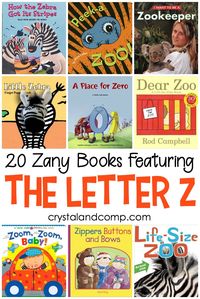 20 Letter Z Books for Preschoolers