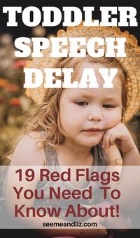 A 2 year olds language development plays an important role in their overall development. Find out if your toddler's speech delay is something to be concerned about. #SpeechTherapy #ToddlerDevelopment #ECE #ChildDevelopment