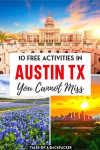 Free Things to do in Austin Texas - If you're wondering how to visit Austin on a budget, check out these free things to do in Austin Texas so you can enjoy the city without breaking the bank! | Cheap things to do in Austin Texas | Austin for Free | Backpacking Austin | Free Austin Activities | What to do in Austin for Cheap