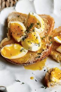 Ina Garten Smashed Eggs On Toast - Ina Garten Eats