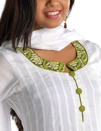 Different Types Of Kurta Neck Designs - Art & Craft Ideas