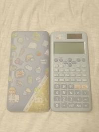 #calculator #aesthetic #backtoschoolideas #stickers #calculatorstickers #casiocalculator #casio #blue