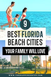 This article will highlight the best Florida cities to take your kids for a family vacation they'll never forget! | Florida beach cities | Florida family vacation | best Florida beach towns | florida travel | florida bucket list | florida travel guide | beach towns in florida