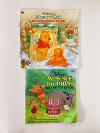 2 Golden Books Winnie the Pooh ‘A Merry Christmas Mystery’ & ‘A Day For Eeyore’  | eBay