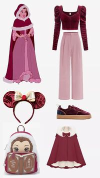 Beauty and The Beast, Belle. Winter inspired look #belle #beautyandthebeast #bella #winteroutfit #disneybound #disneyparks