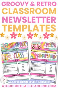 Teachers – are you looking for an easy and time-saving way to communicate with your students' families? Then look no further! My Groovy Newsletter Templates provide the perfect solution for classroom communication and organization. With easy-to-customize templates, newsletters can be created in no time at all. Get access to the Groovy Newsletter Templates here and make the most of your time and resources!