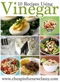 May is National Vinegar Month. Celebrate with these 10 recipes with vinegar.