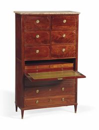 date unspecified SECRETAIRE A ABATTANT D'EPOQUE LOUIS XVI  DERNIER QUART DU XVIIIEME SIECLE  Price realised  EUR 9,375