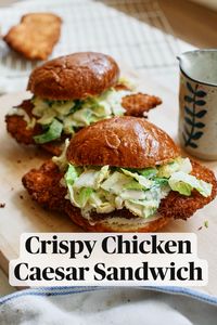 If you’re a fan of crispy, flavourful chicken sandwiches and the rich, tangy taste of Caesar salad, then this Crispy Chicken Caesar Sandwich recipe is for you! Perfect for a quick lunch or a delicious dinner, this sandwich brings together the best of both worlds.