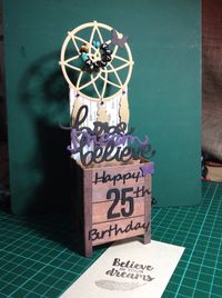 Dream catcher 25th Birthday card