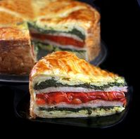 Tourte Milanese – Would make beautiful sandwiches for high tea or for a special brunch..