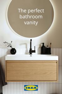 Give your bathroom a makeover and more storage with the right vanity upgrade.