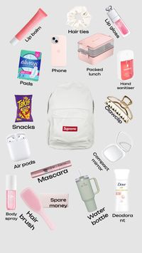 Stuff to put in your school bag 💗🎀