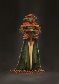 Mushroom Warrior, by Dio Mahesa