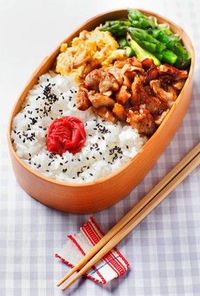 (8) シンプルなお弁当 | Japanese Yummy ≧◡≦ | Pinterest