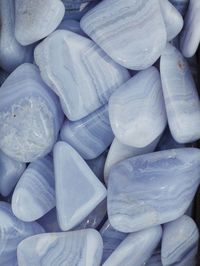 Blue Lace Agate is a very calming crystal. This is helpful for people prone to being angry often.