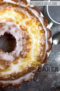 Buttermilk Donut Cake