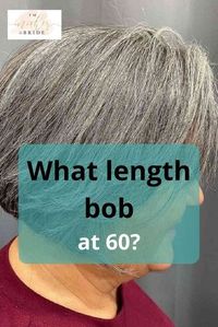 Bouble chin or lined neck? Here's how to decide on a good hairstyle. #over50 #over60 #over70 #retired