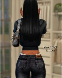 Simlish Lower Back Tattoos | Patreon