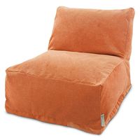 Amazon.com: Majestic Home Goods Villa Orange Bean Bag Chair Lounger: Kitchen & Dining