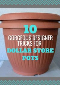 how to upcycle cheap flower pots, container gardening, crafts, gardening, Share these with fellow thrifty gardeners