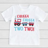 Boy's 2nd Birthday Shirt, Boy's Two year old shirt, Boy's 2 year old Train Shirt, Chugga Chugga Two Two Shirt, Family Matching Shirt Set, Toddler Train Shirt. This shirt comes as either short sleeve, long sleeve, red raglan sleeve or black raglan sleeve. The black and red raglan  sleeves are 3/4 sleeve.  Order are processed within one business day. Shipping is usually 2-4 days in the US and can be upgraded at checkout. Spend over $35 and shipping is free, and that includes Priority Mail.A soft,