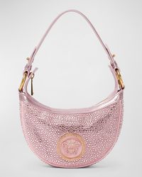 V5XD7 Versace La Medusa Mini Crystal Shoulder Bag