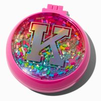 Claire's Shaky Sprinkles Initial Pop-Up Hair Brush - K