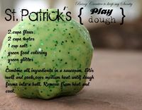 Frugal Family Fun: St. Patrick's Day Sparkly Play Dough - HotCouponWorld.comHotCouponWorld.com