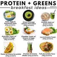 Protein + Greens Breakfasts | DJ Blatner