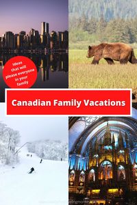 Planning a Canadian family vacation? We've got plenty of fun ideas, by province, to ensure your family makes the most of amazing Canada!    #Canada #FamilyTravel