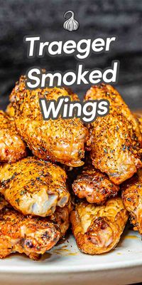 These crispy Traeger Smoked Chicken Wings are bursting with smokey, tender and juicy flavor. With Traeger's signature wood-fired taste, you'll get that deep, campfire essence with a crisp and crackling skin.