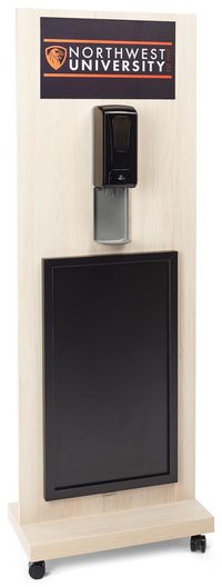 Chalkboard Sanitizer Station | Touch Free Dispenser