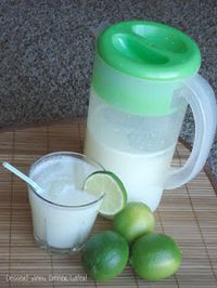 brazilian lemonade - This is actually really really amazing! We love it! And it's super easy to make!