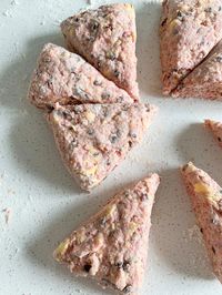 Sourdough Strawberry Scones From Scratch (with chocolate chips)