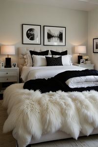 Optimize your small bedroom with space-saving white and black ideas. Learn how to use color and design to enhance functionality while maintaining a sleek look. Perfect for small living spaces! 📦🖤 #SpaceSaving #BedroomIdeas #BlackAndWhiteDesign